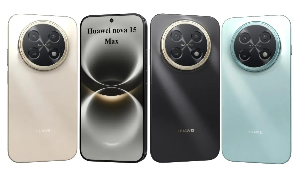 Huawei Nova 15 Max All Colors 3D model