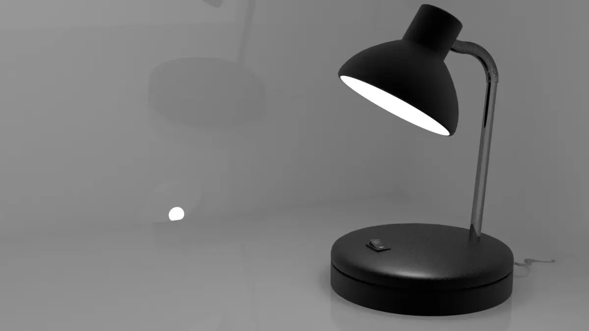 Bedside Lamp  Free low-poly 3D model