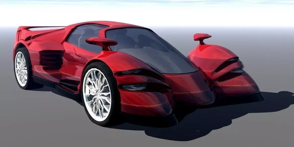 Nitro ER fx 55 3D model