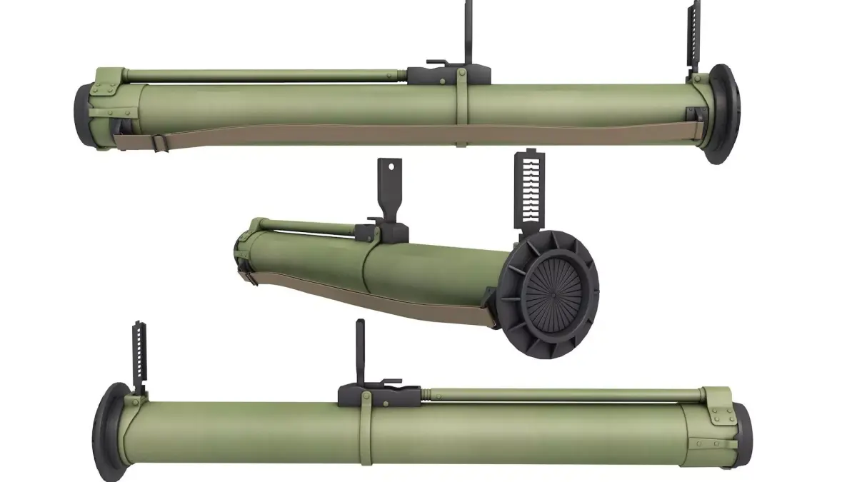 RSHG 2 Rocket Launcher 3D model