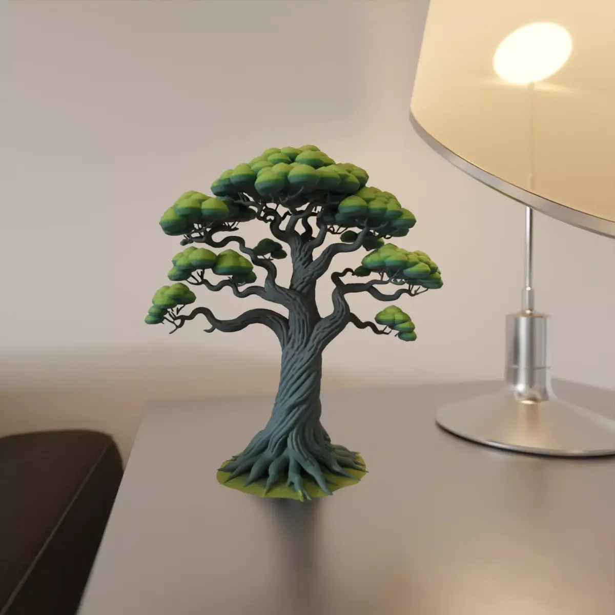 Tree garden 3D print model