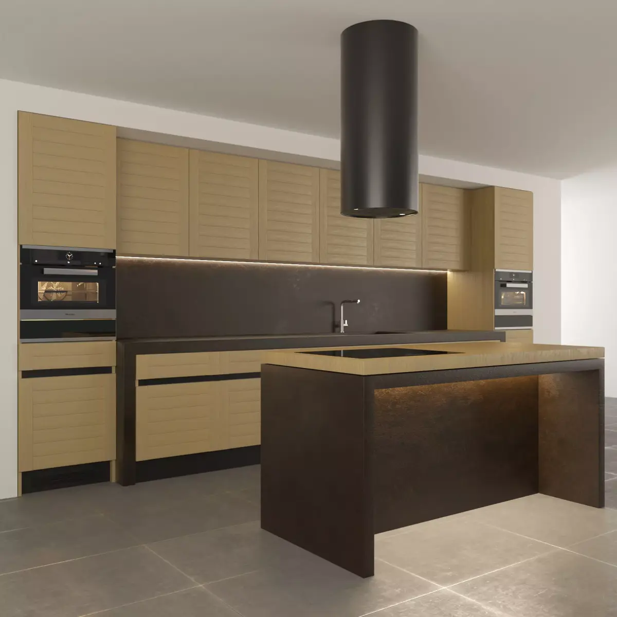 Kitchen 01 3D model buy