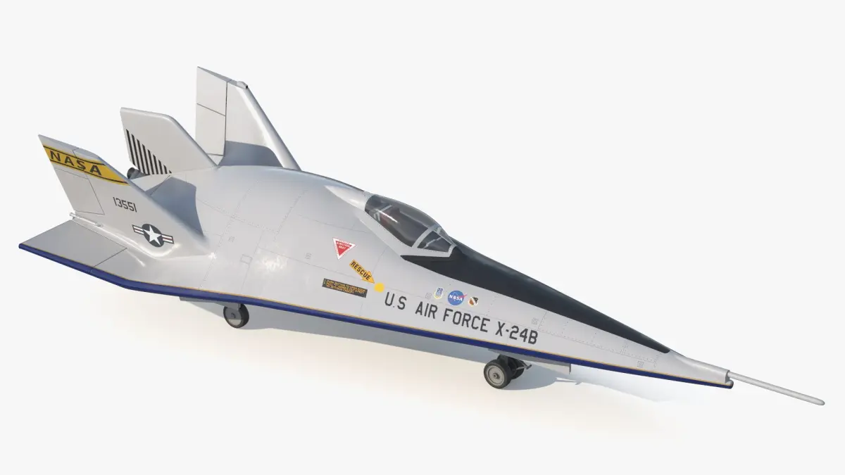 Experimental Aircraft Martin Marietta X-24B 3D model purchase