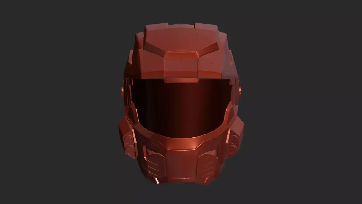 Halo Helmet MK5 3D print model