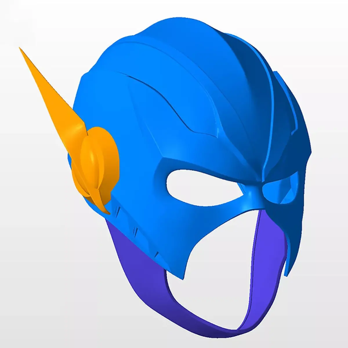 The Flash Injustice Helmet STL 3D Print Files 3D print model