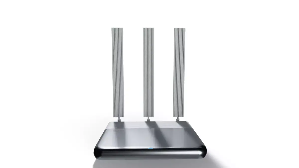 Sci-Fi Wireless Router - Low-Poly PBR Office Prop Game Ready Low-poly 3D model