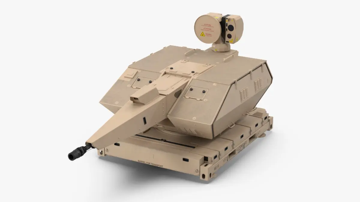 Skynex Air Defense System Sand Color 3D model