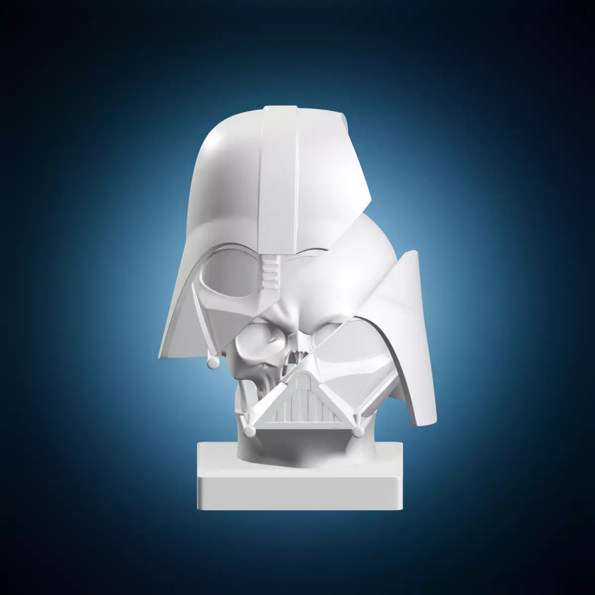 Darth Vader Helmet Sculpture 3D print model
