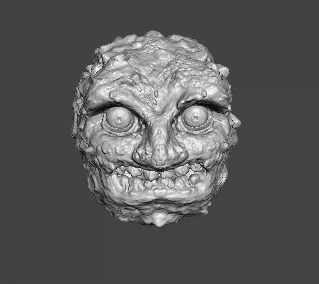MM THE EVIL MOON MINIATURE MODEL FOR FANTASY GAMES RPG AND DND 3D print model