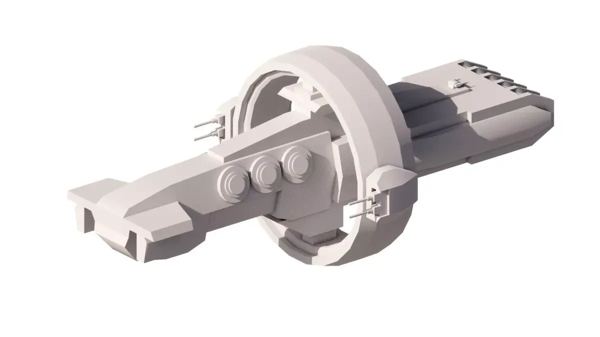 Spaceship-spacecraft-Ultra11 3D model