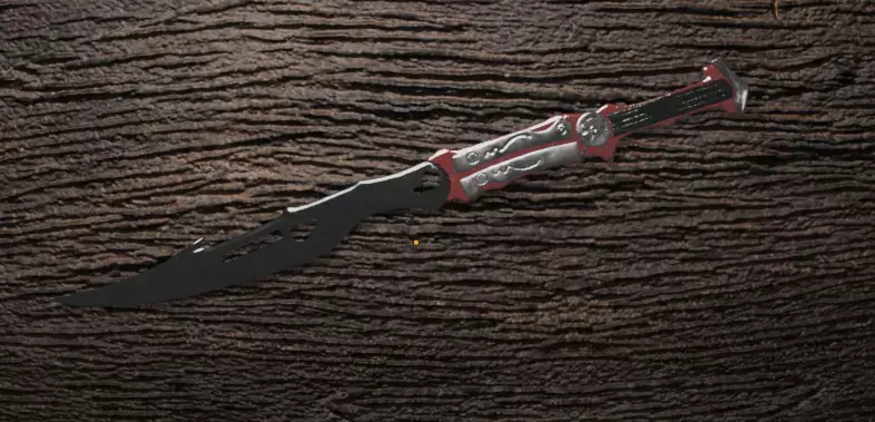 final sword in blender Low-poly 3D model