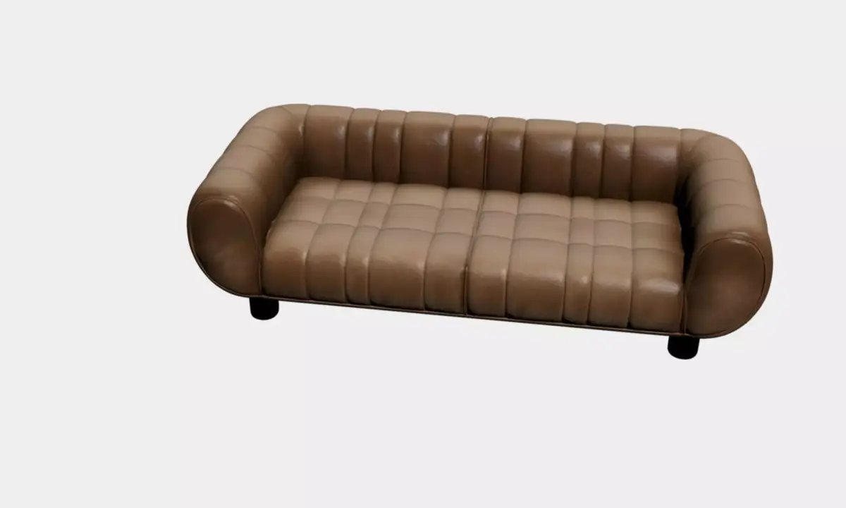 Modern Modular Fabric Sofa Free 3D model