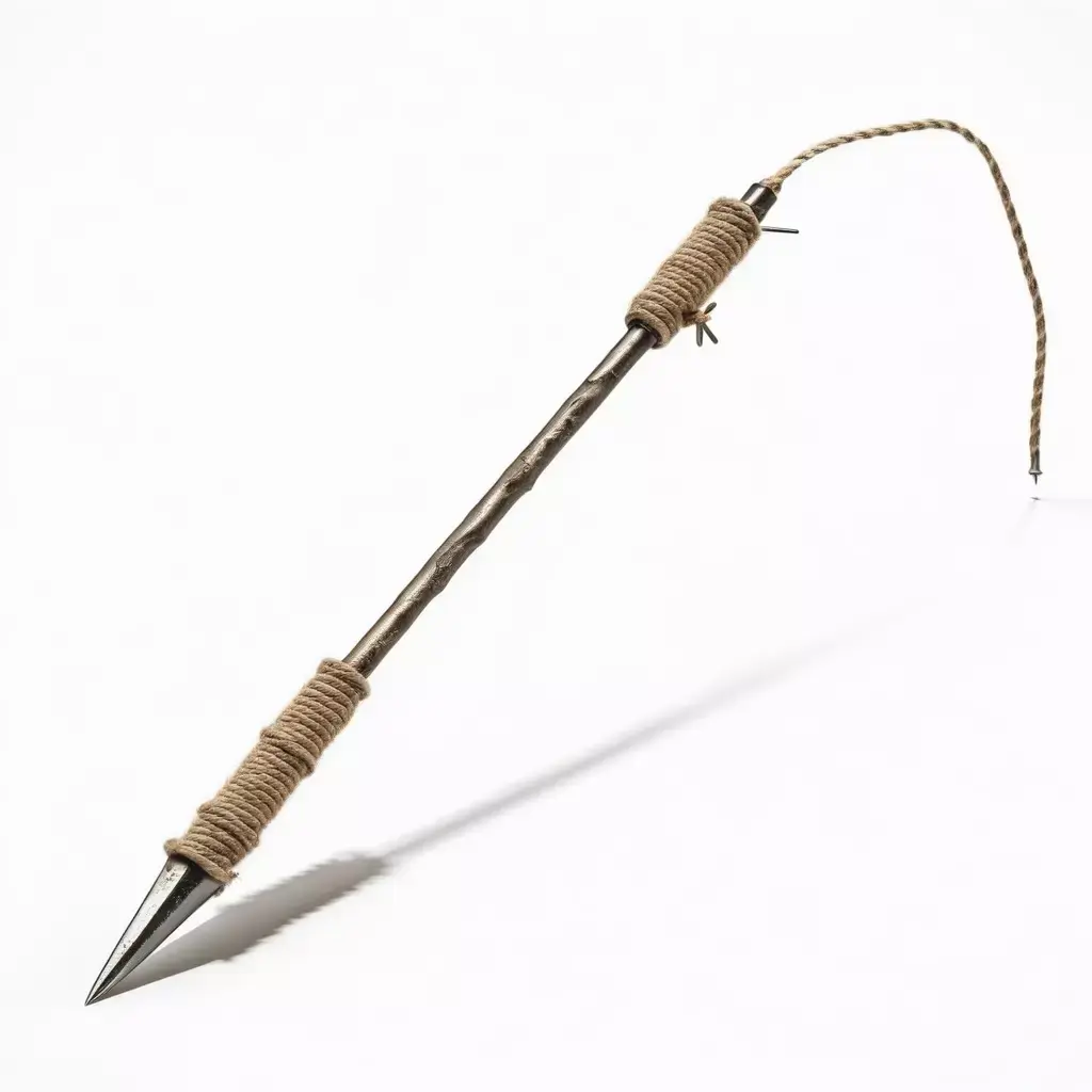 Primitive Harpoon Spear Weapon 3D model