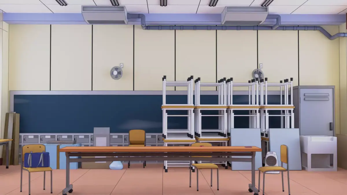 Classroom Furniture Free 3D model