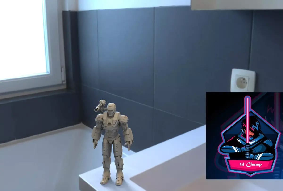 IRONMAN WARMACHINE MK 001 ARMOR FOR 3D PRINTING 3D model