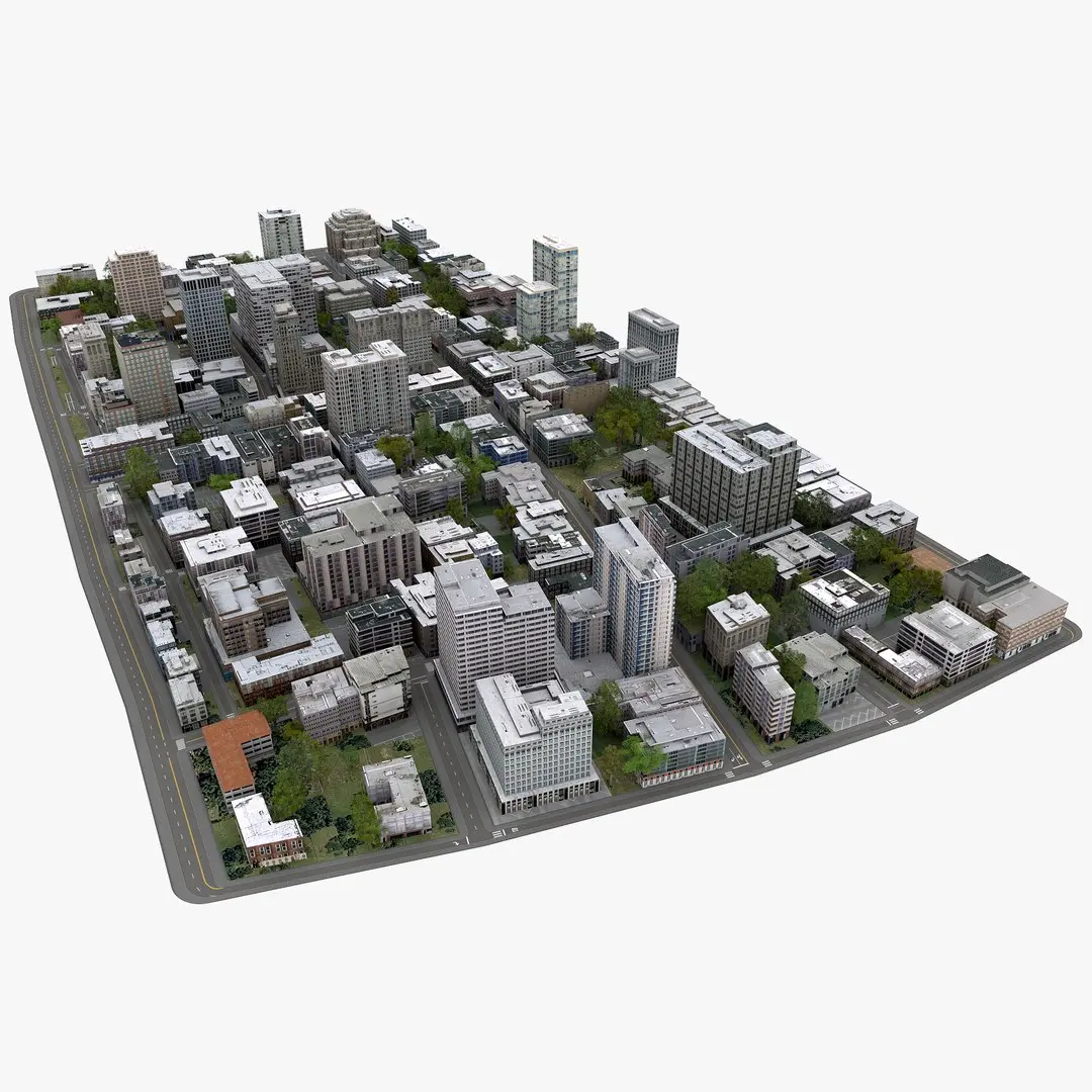 City Block A-21082022 3D model