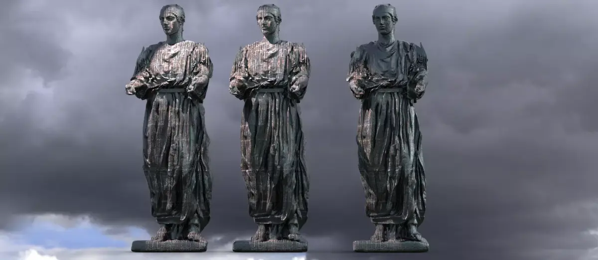 Delphi robed Chariot driver  3D model