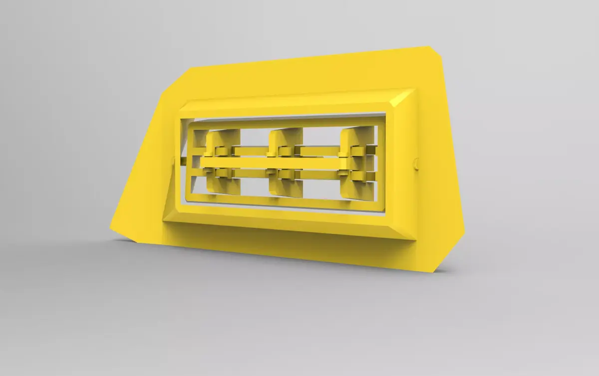 3D Airflow Redirector for Automotive  3D print model