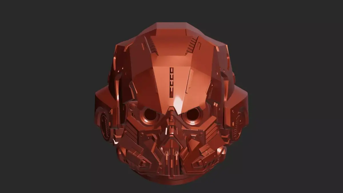 Hellghast 2 Helmet 3D print model