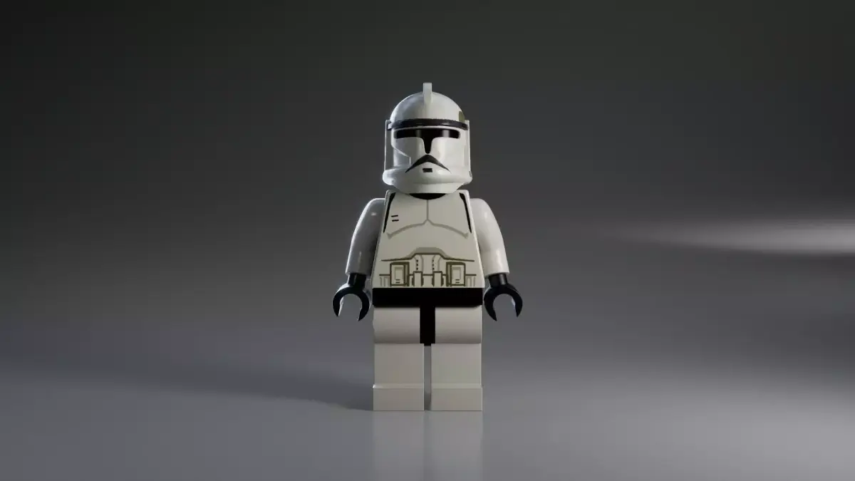 Lego Stormtrooper 3D model