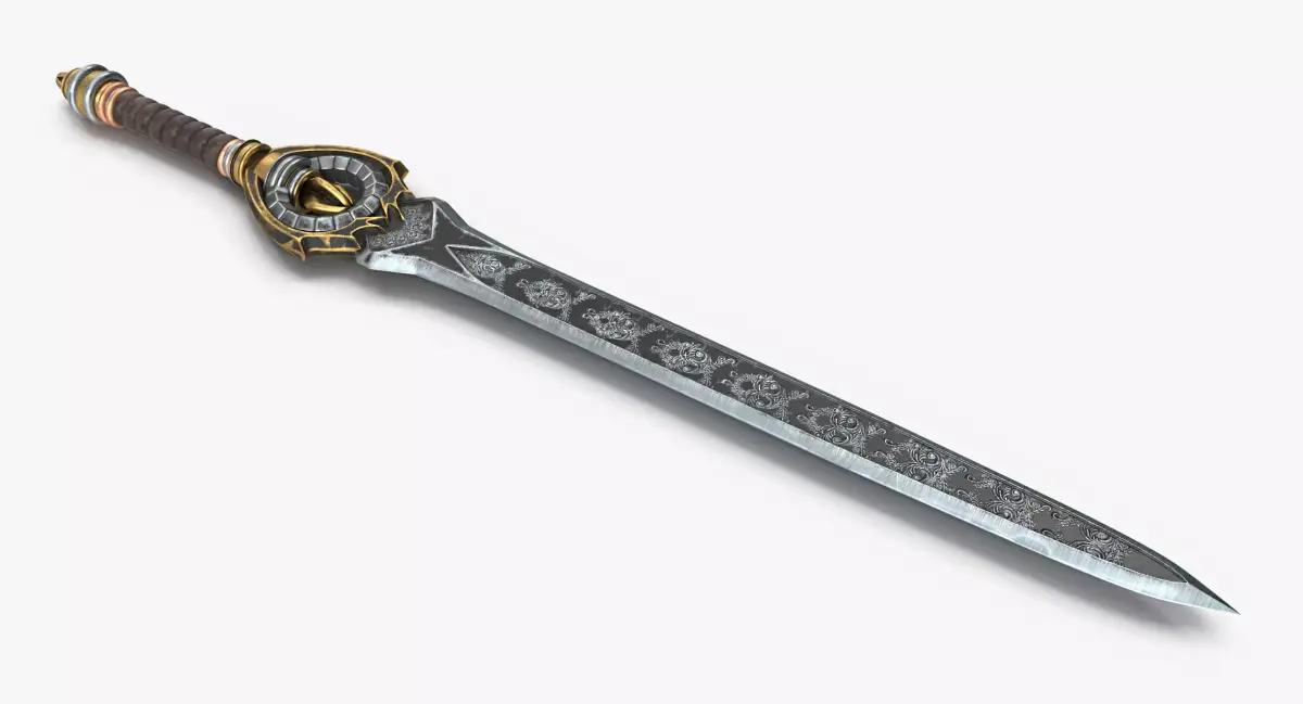 Sword V3 PBR Low-poly 3D model