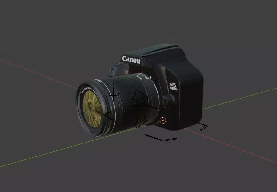 camera model Free 3D model purchase