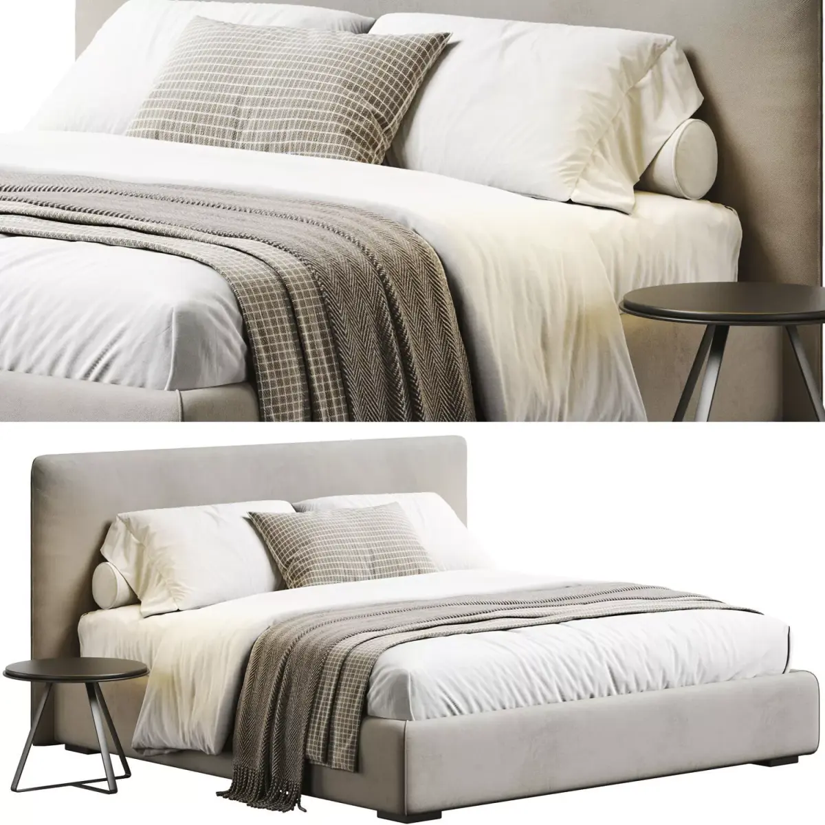 Gaya Bed 3D model