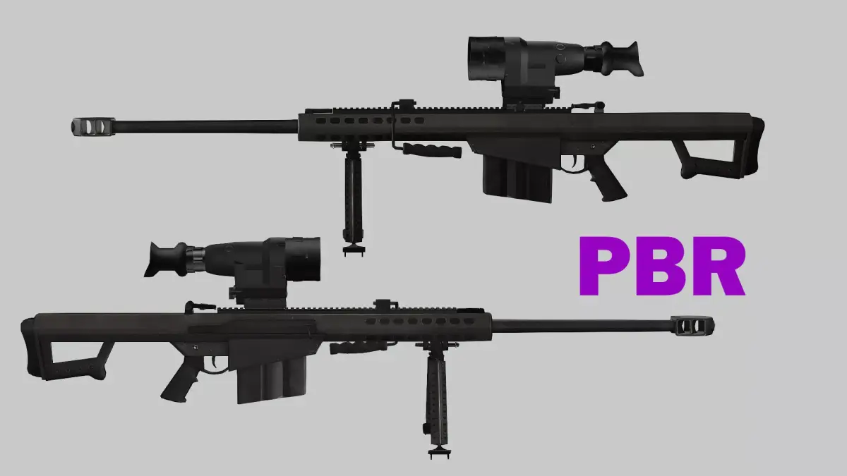 Sniper Denel 6NTW-20 Low-Poly 3D Model Low-poly 3D model purchase