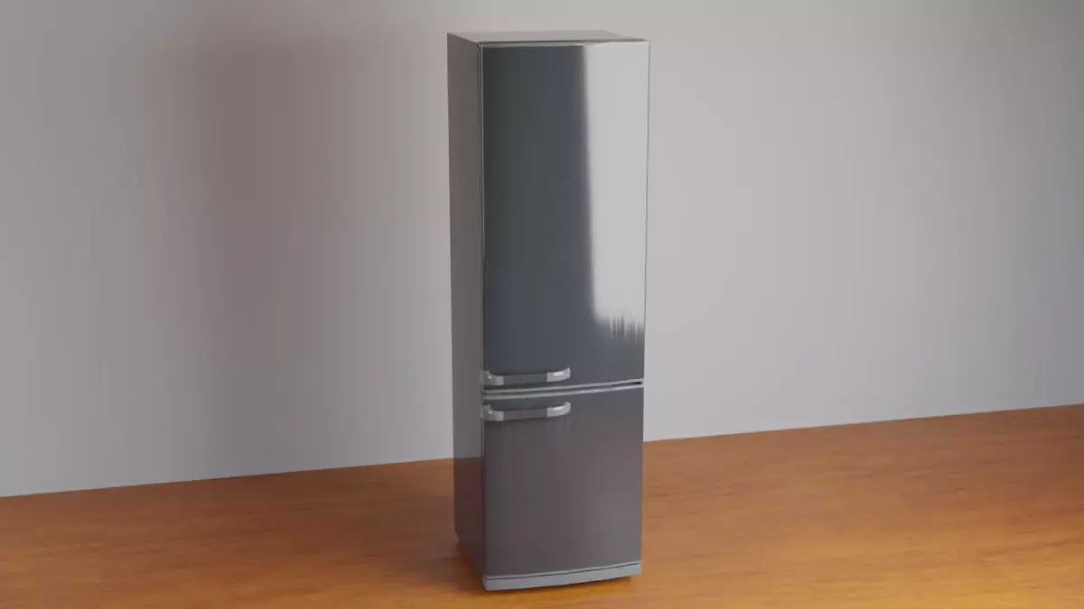 Refrigerator Low-poly 3D model shop