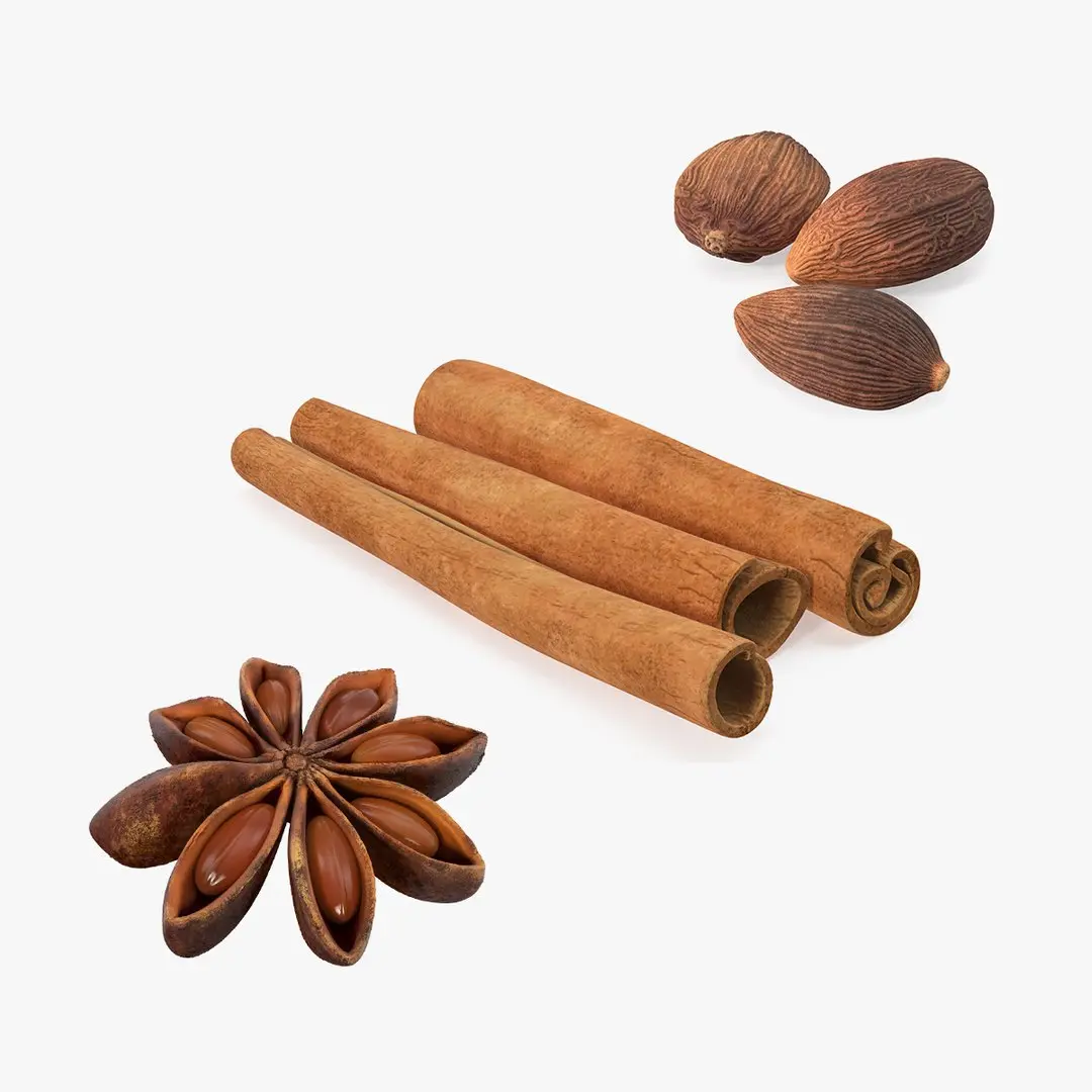 Spices Collection 3D model