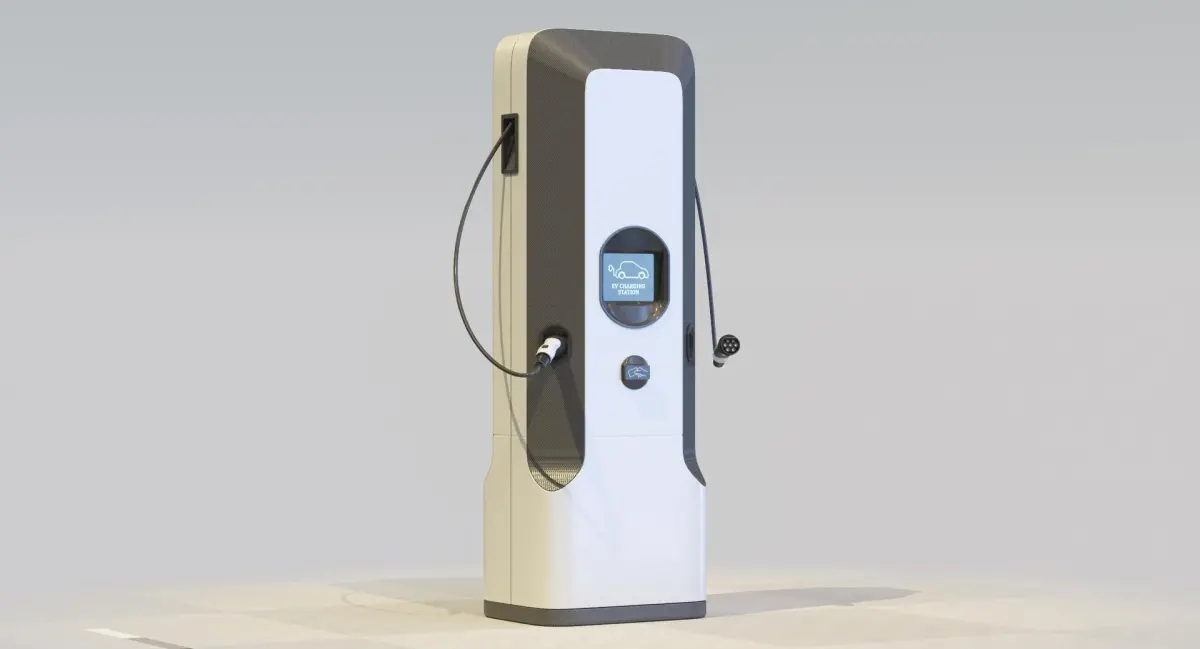 Car Charging Station 3D model