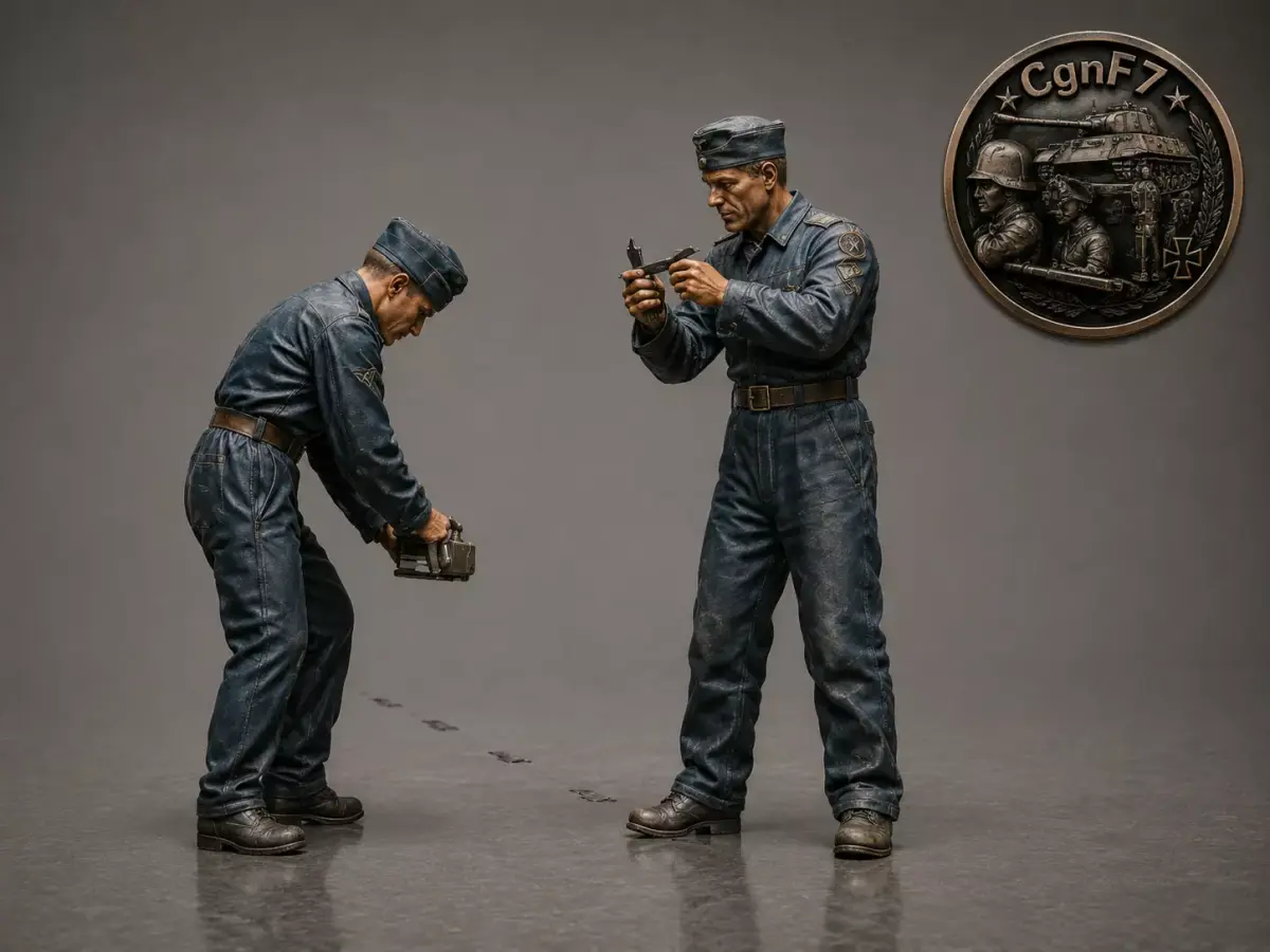 Luftwaffe Ground Crew 3D print model