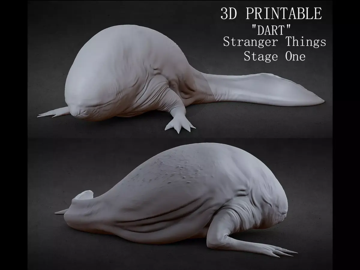 3D PRINTABLE Dart from Stranger Things - Stage one 3D print model purchase