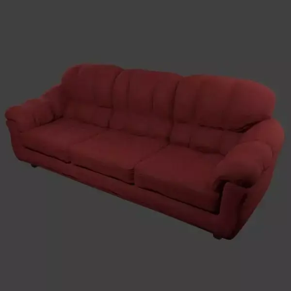 Couch sofa Free low-poly 3D model