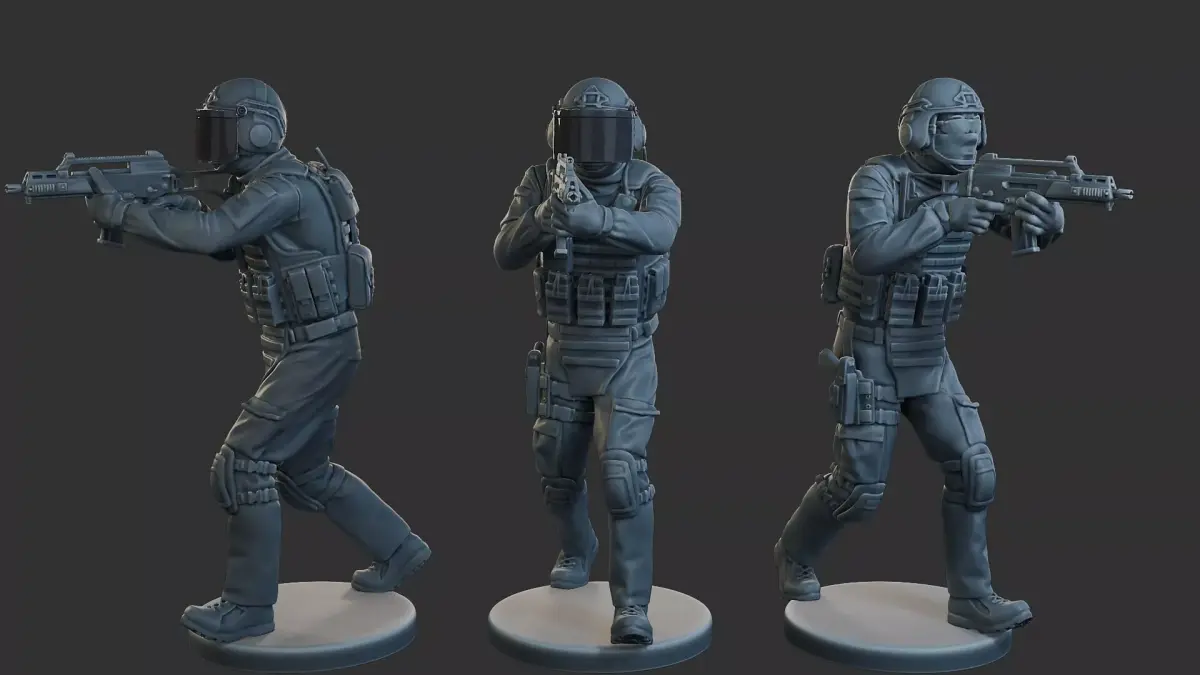 Tactical Gear GSG 9 TG1 005 3D print model