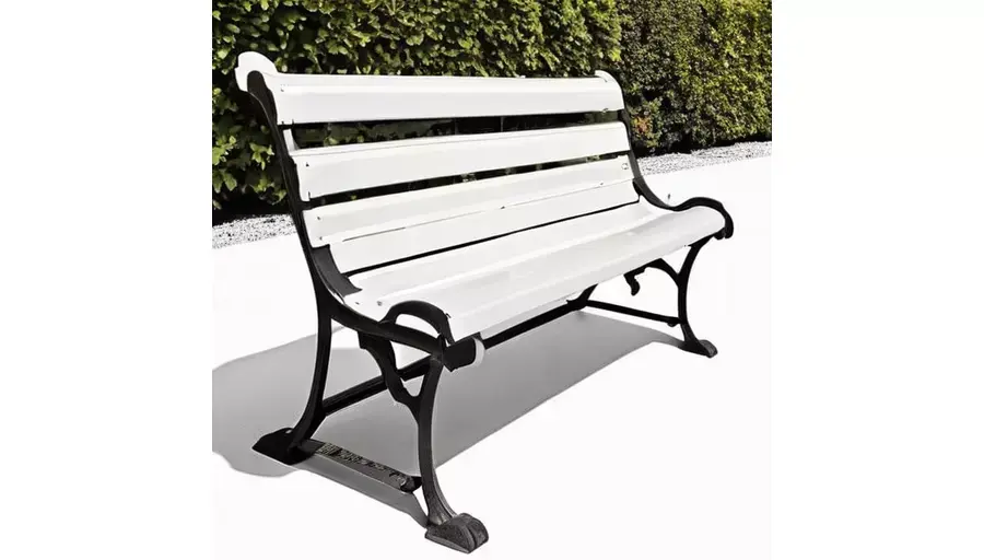 Vintage Park Bench for 3D print 3D model