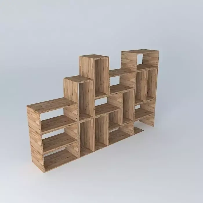 bookcase bookshelf Free 3D model