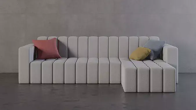 Array Sofa Free 3D model