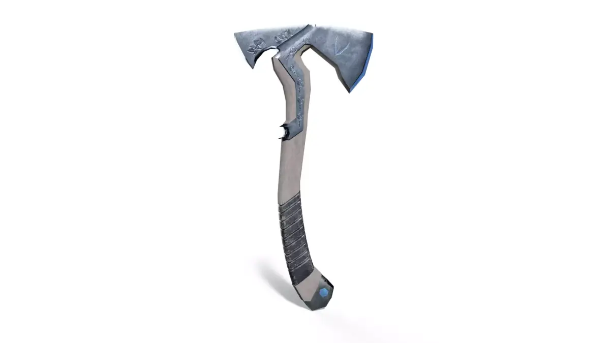 Magical Tomahawk Hatchet Axe Low-poly 3D model