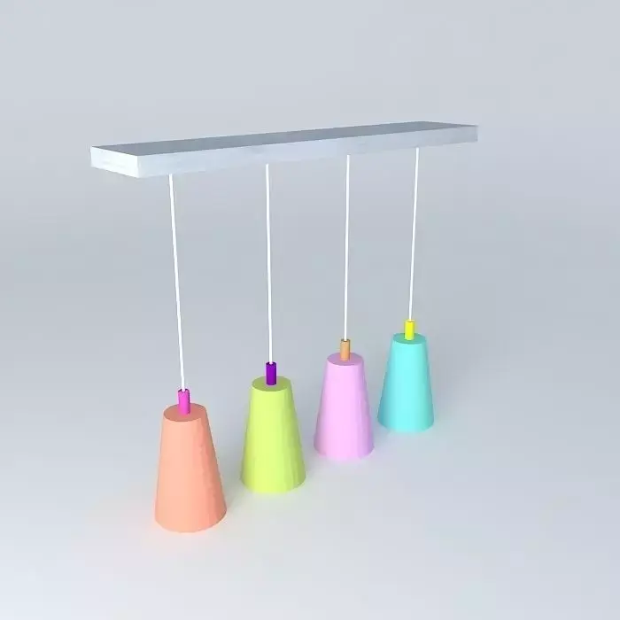 lustre ceiling lamp Free 3D model