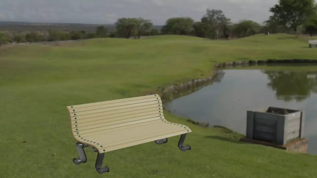 Garden chair  chair for outdoor 3D model