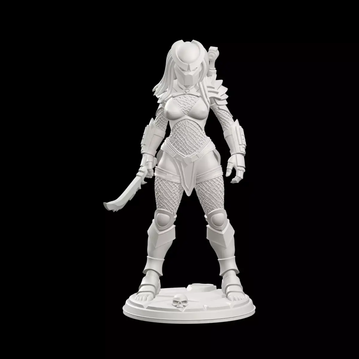 Machiko Noguchi Alien vs Predator Miniature 3D print model