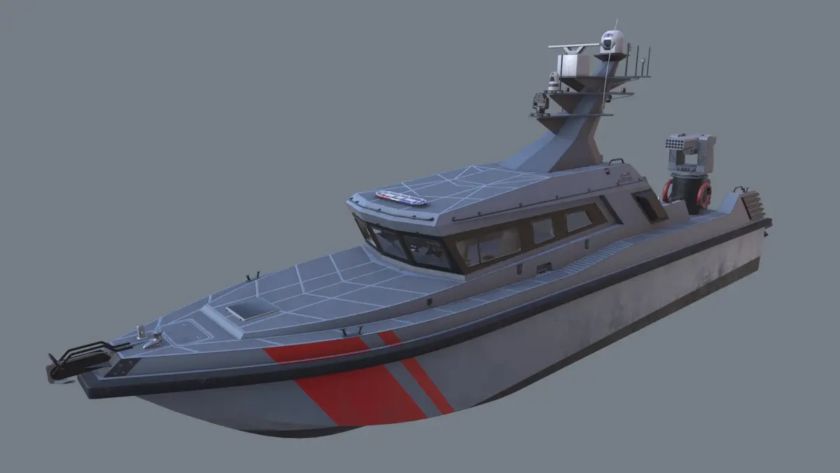 Inshore Patrol Vessel UAE 3D model