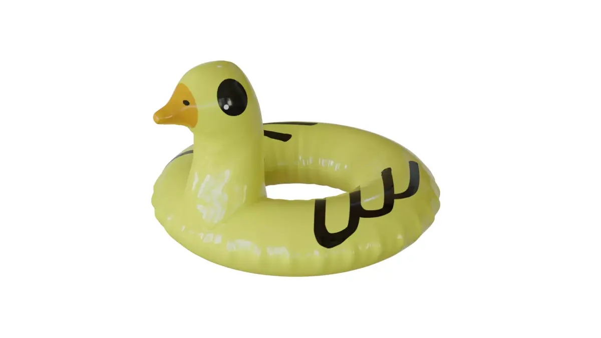 Duck Floatie 3D model
