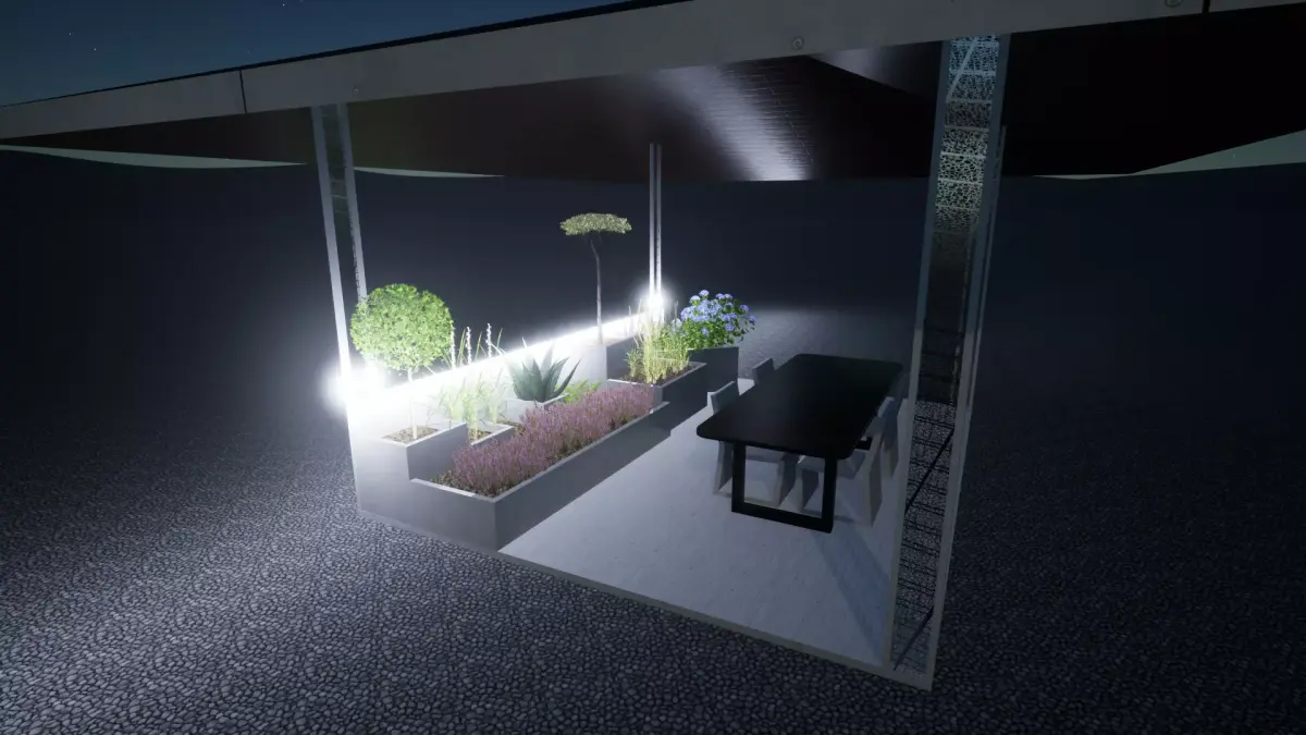 Canopy 3D model 2