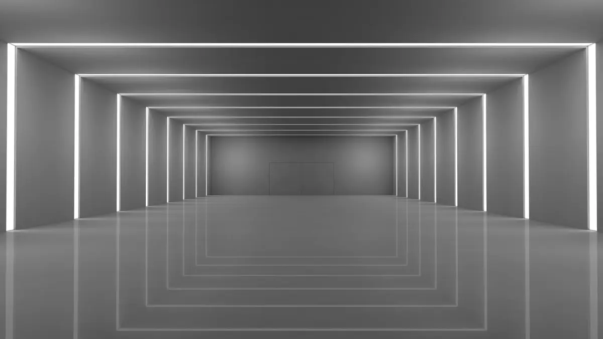 Sci Fi Tunnel 3D model 66