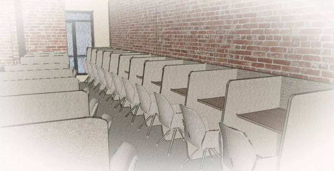 Furniture set  for Library and reading room  3D model
