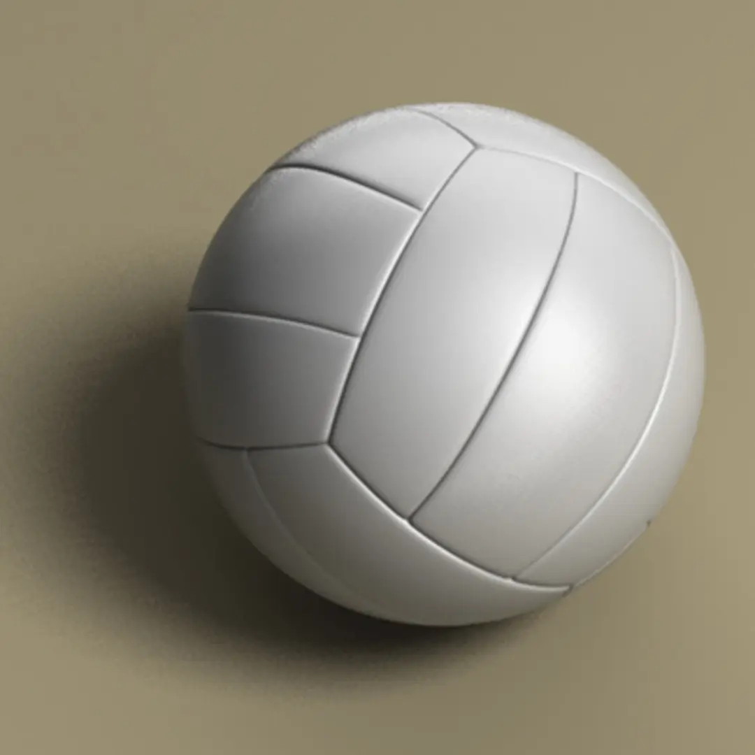 volley 3D model