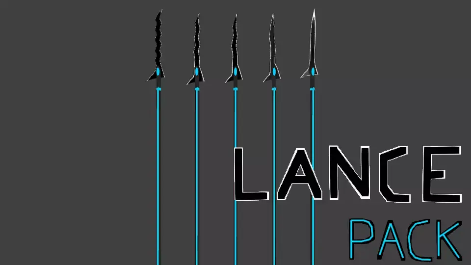 Lance pack black and blue