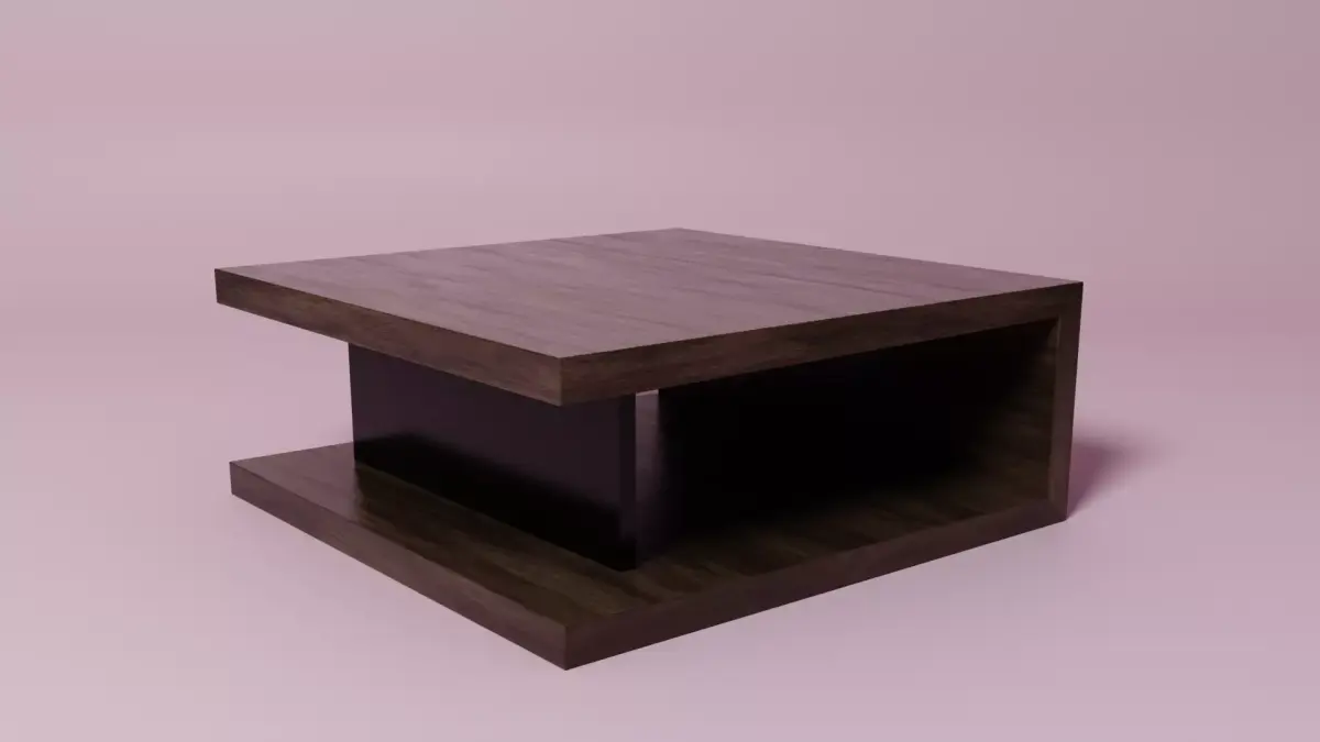 Modern coffee table Free 3D model order
